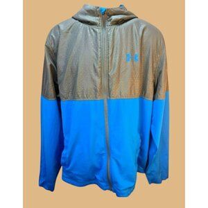 Under Armour Mens Loose Fit Full-Zip Hoodie Jacket XL *Small Flaw